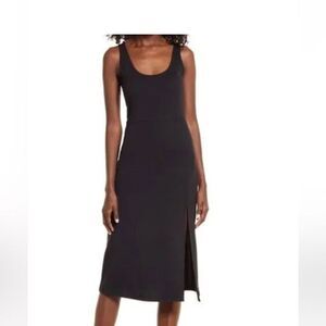 Elegant Black Midi Dress